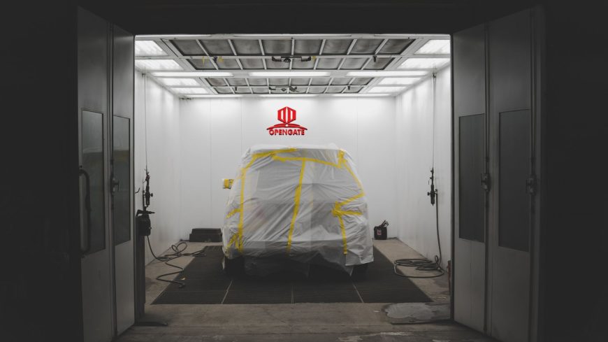 opengate oven-bake car spray booth