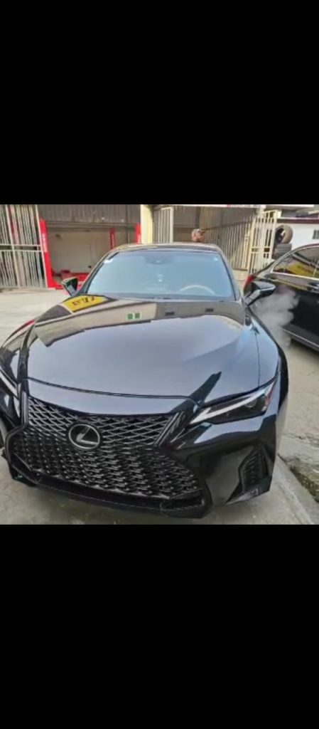 Newly Respray Lexus car